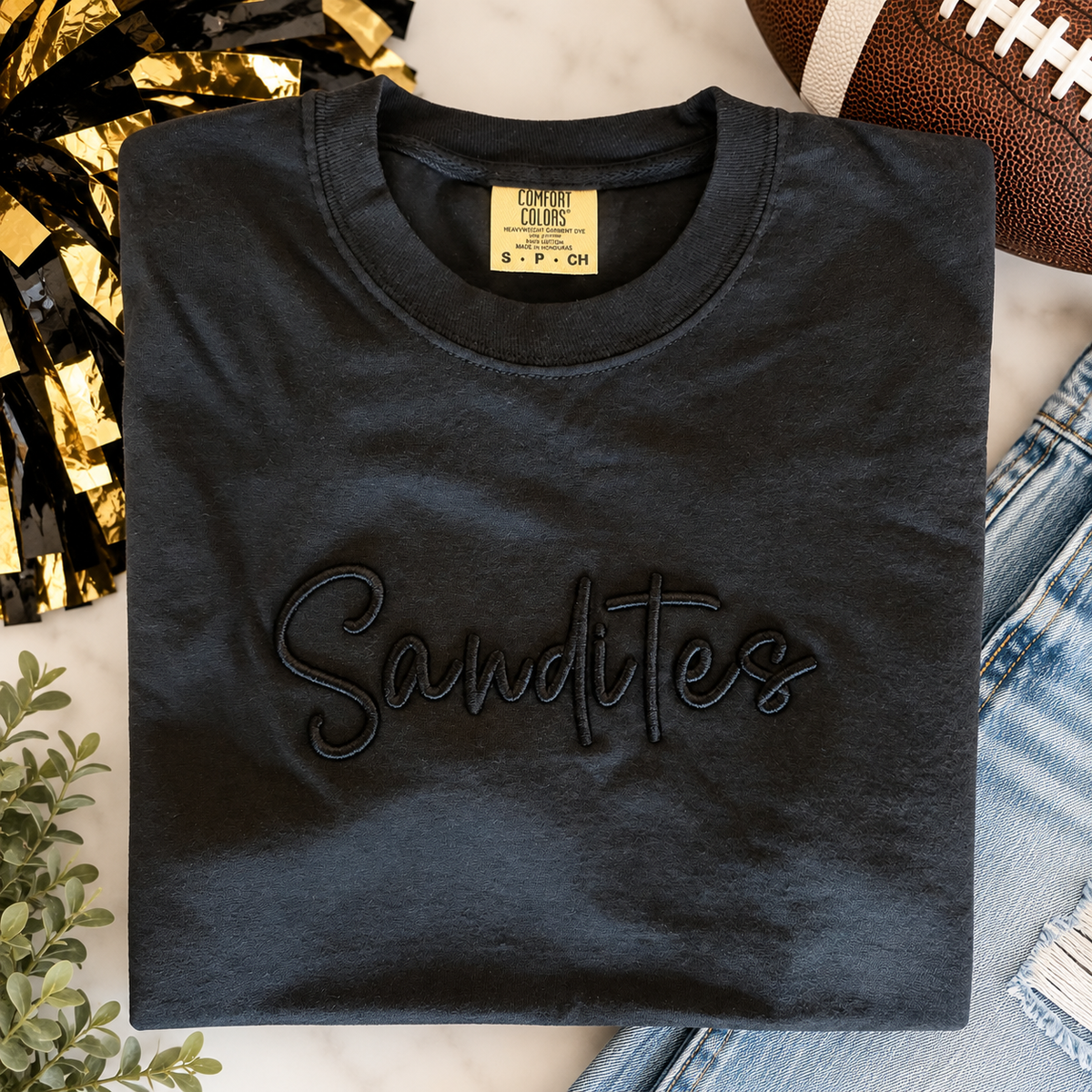 Sandites 3D Puff Crew/Tee