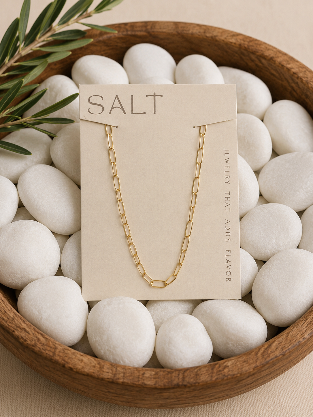 Rectangle Box Chain| 18k Gold Paper Clip Chain