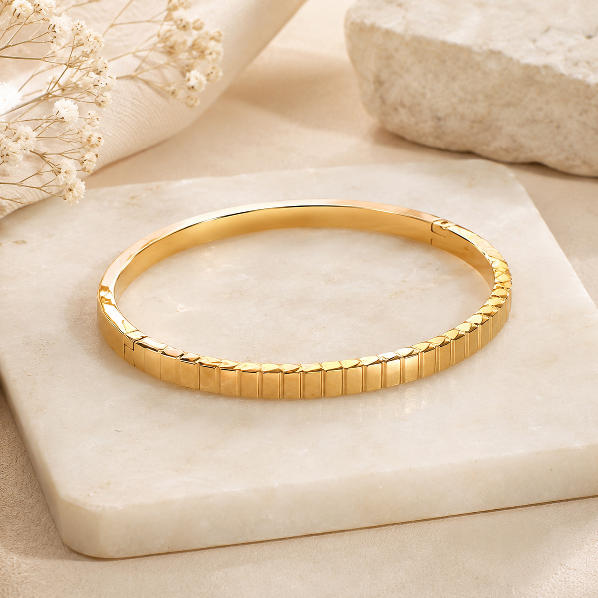 Rectangular Repeat Bangle