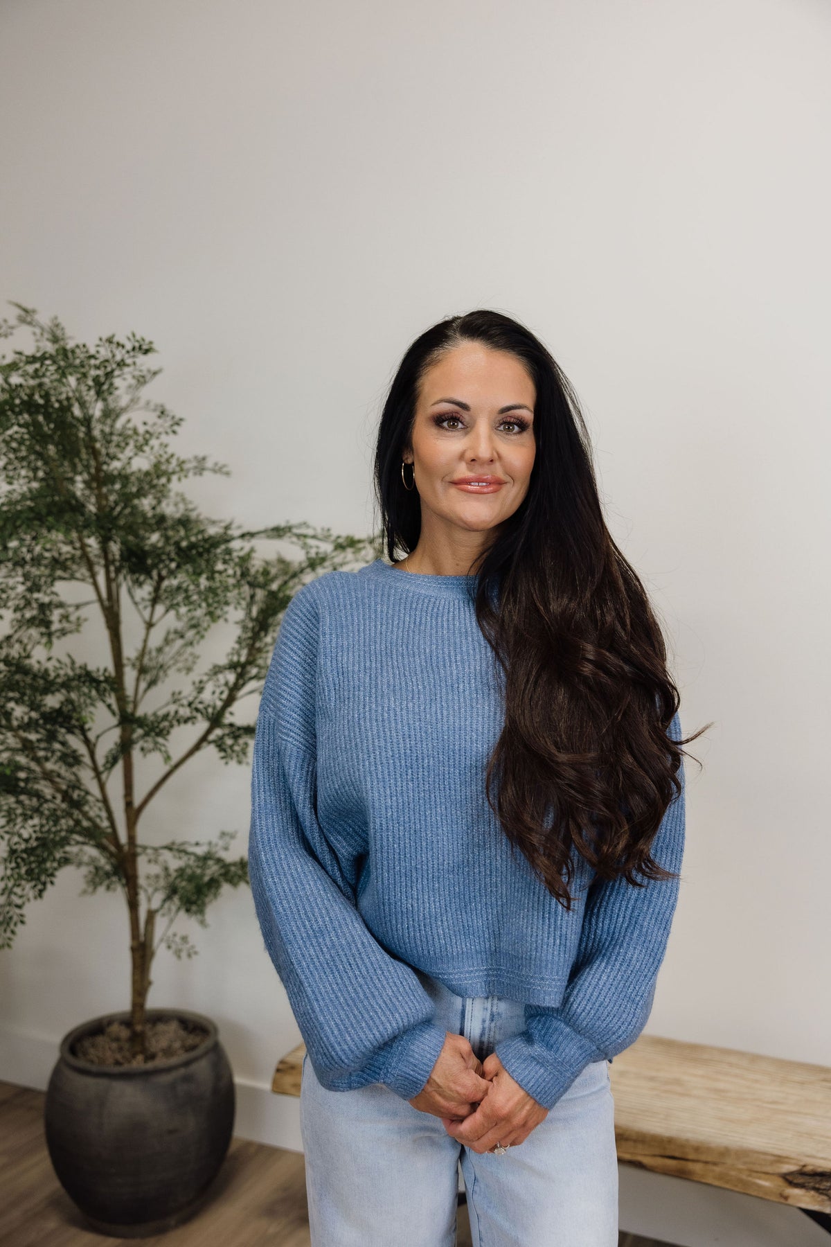 Oversize Rib Knit Sweater