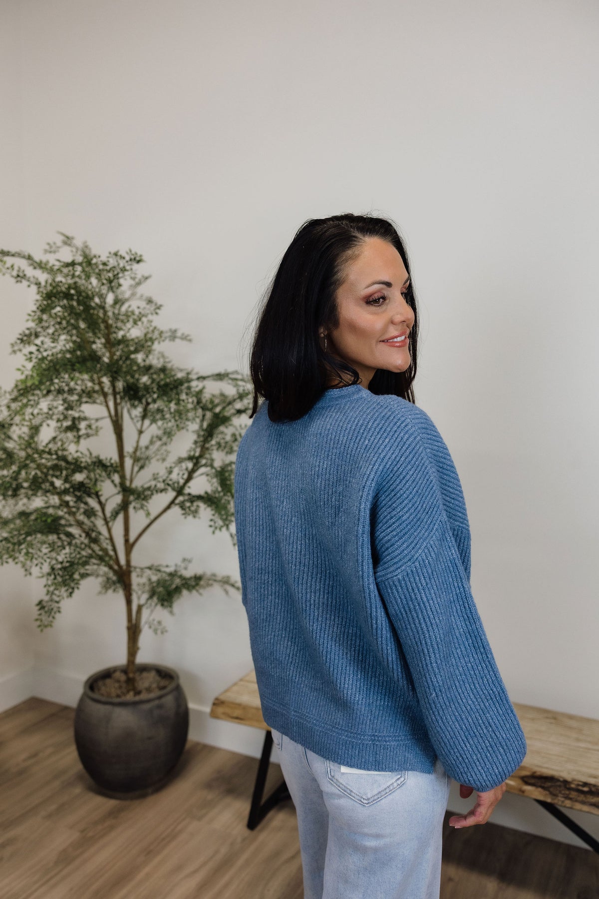Oversize Rib Knit Sweater