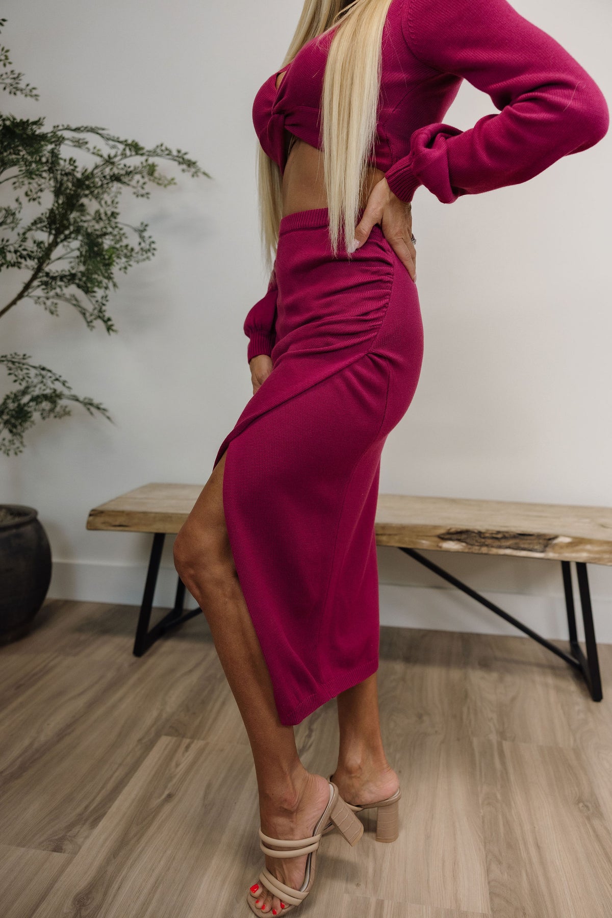 Wine & Dine Twist Midi Set