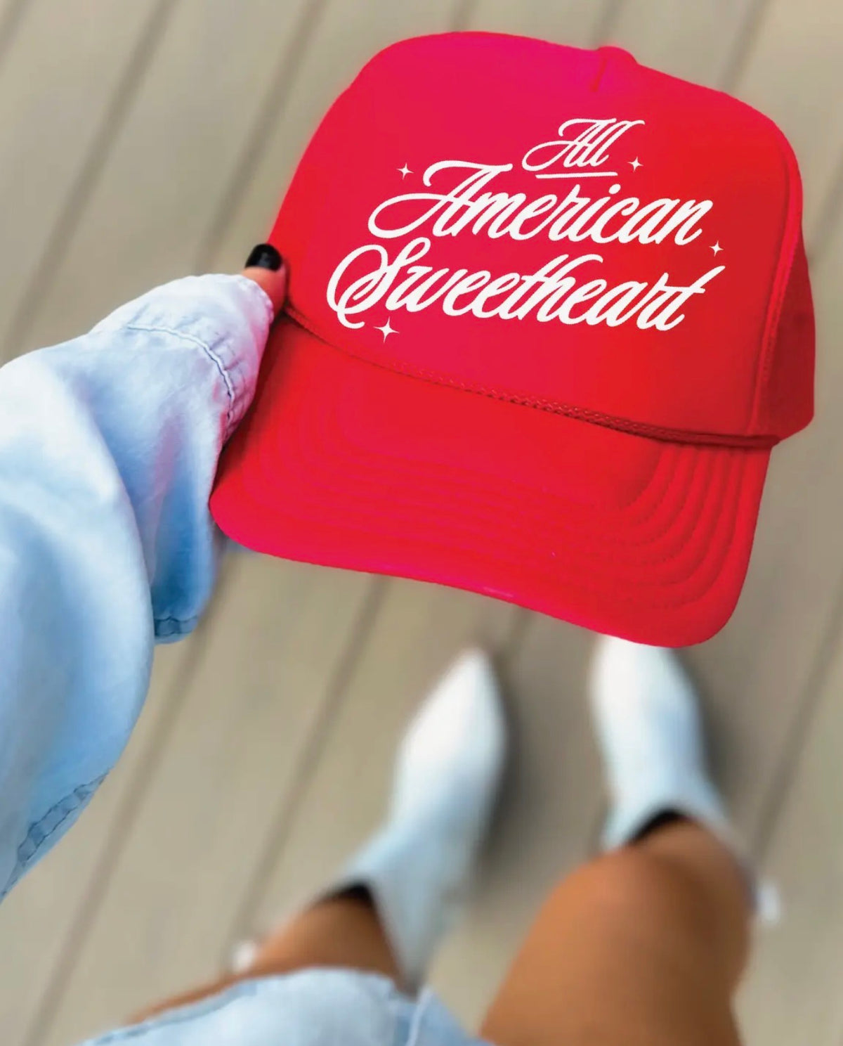 All American Sweetheart Trucker Hat