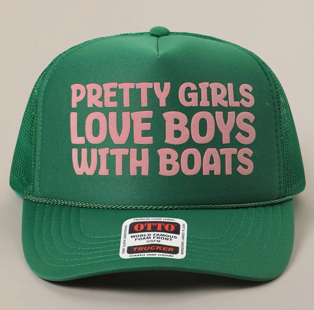 Pretty Girls Love Boys With Boat Hat