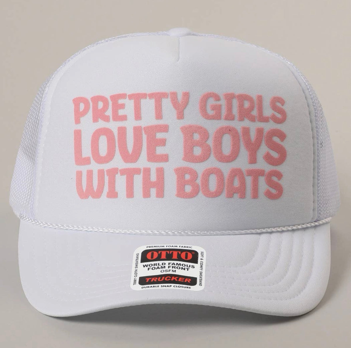 Pretty Girls Love Boys With Boat Hat