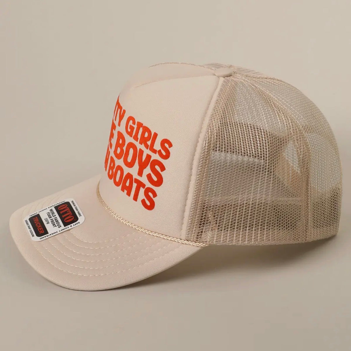 Pretty Girls Love Boys With Boat Hat