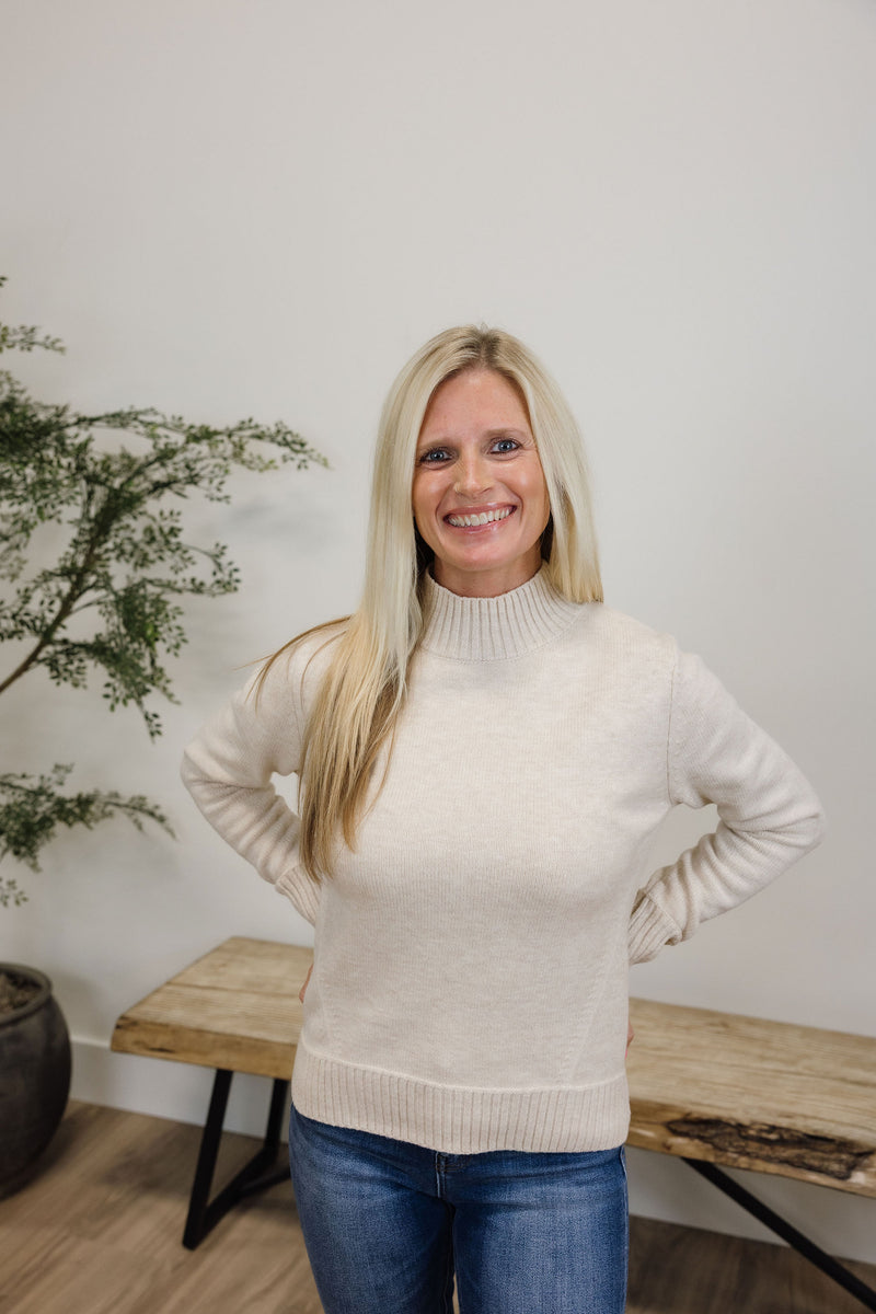 Ultra Soft Mockneck Sweater