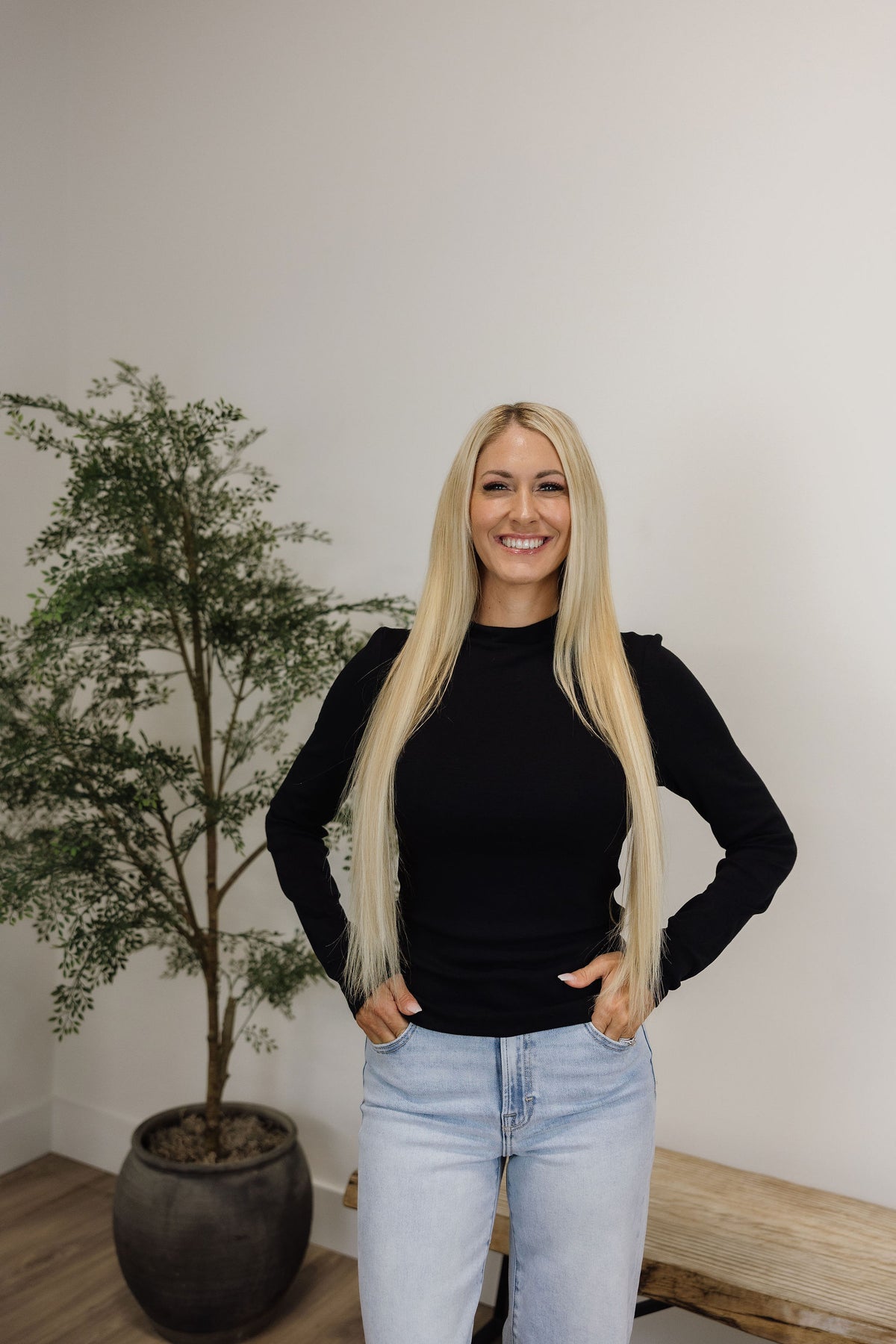 The Classic Mock Neck Top