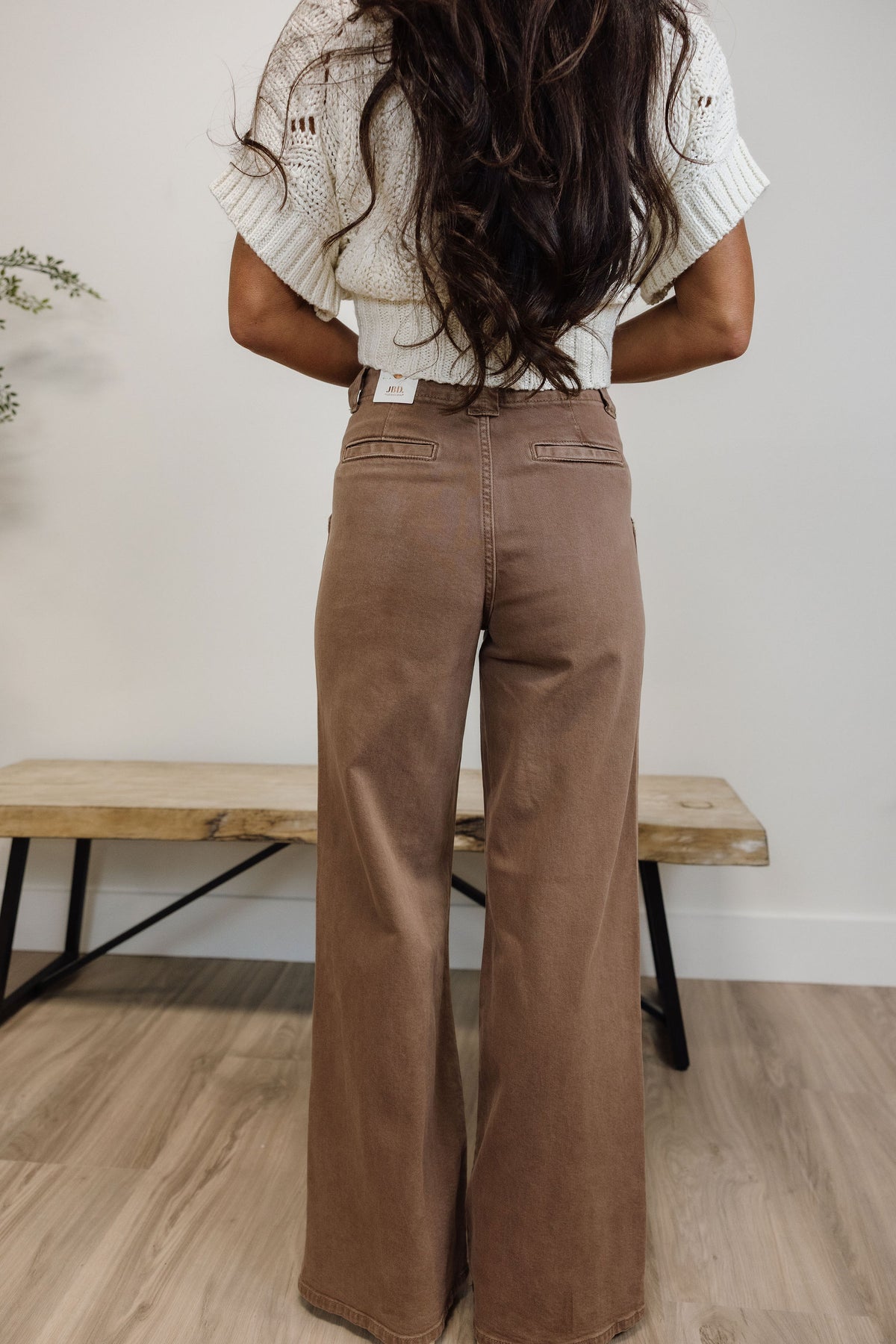 Patch Pocket Wide Leg Flare - JBD