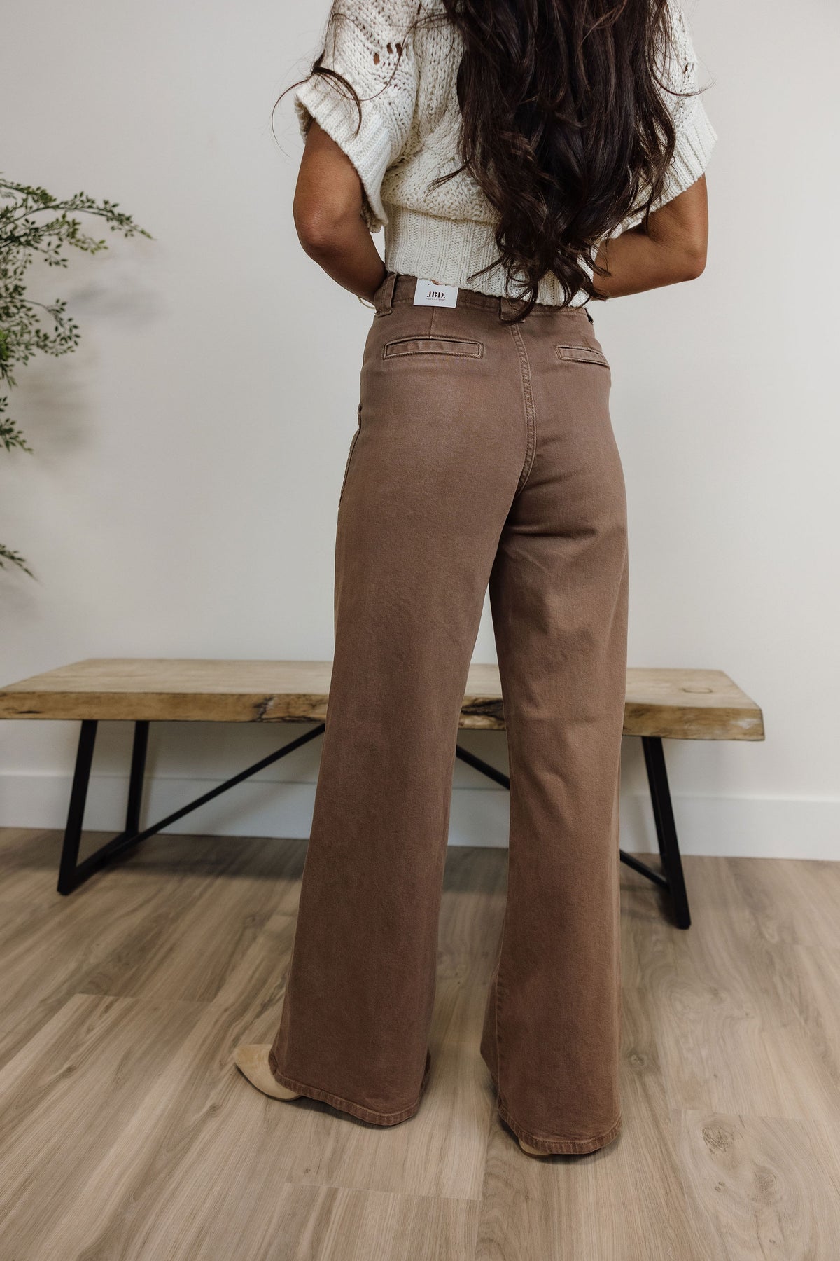 Patch Pocket Wide Leg Flare - JBD