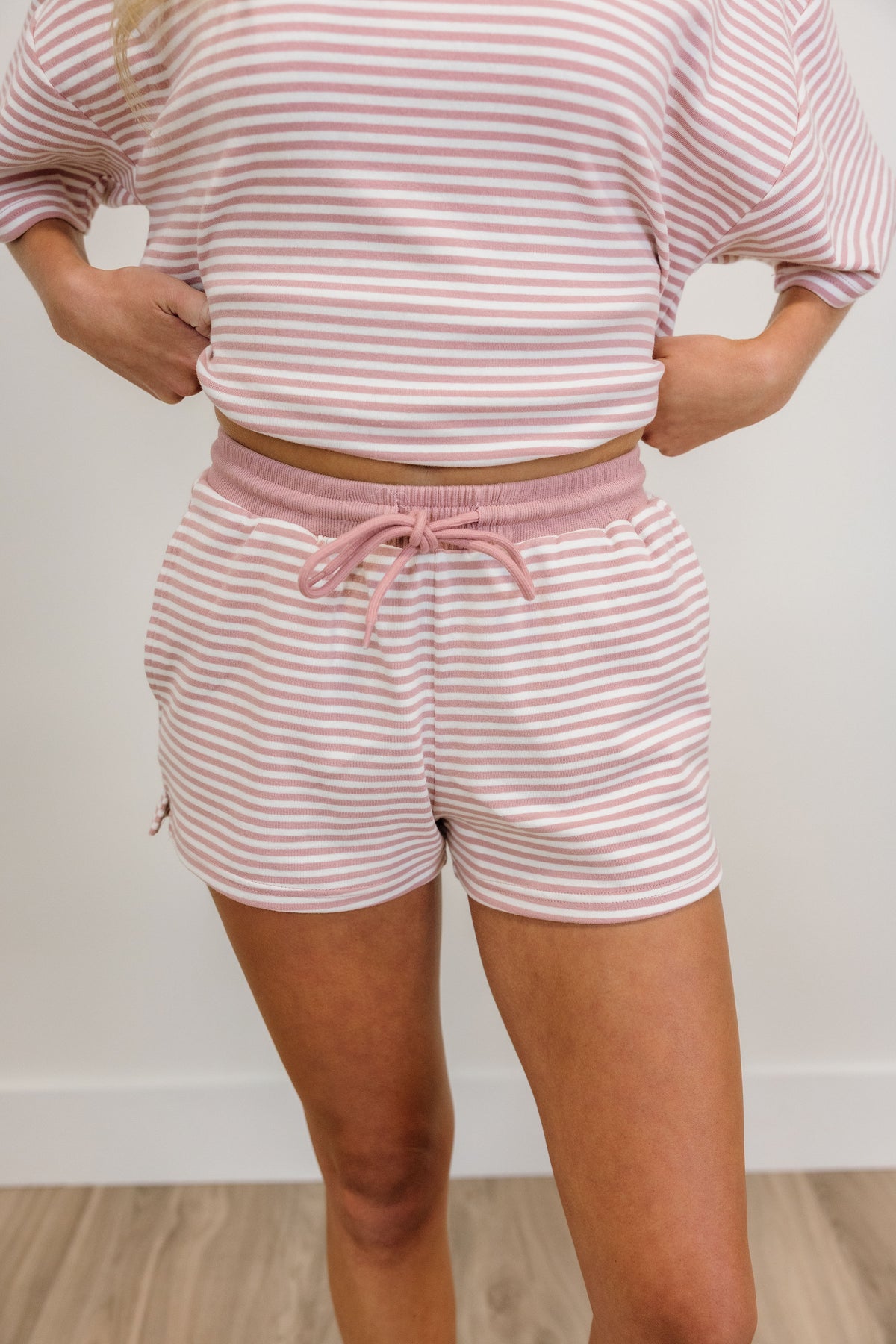 Blush Breeze Stripe Set