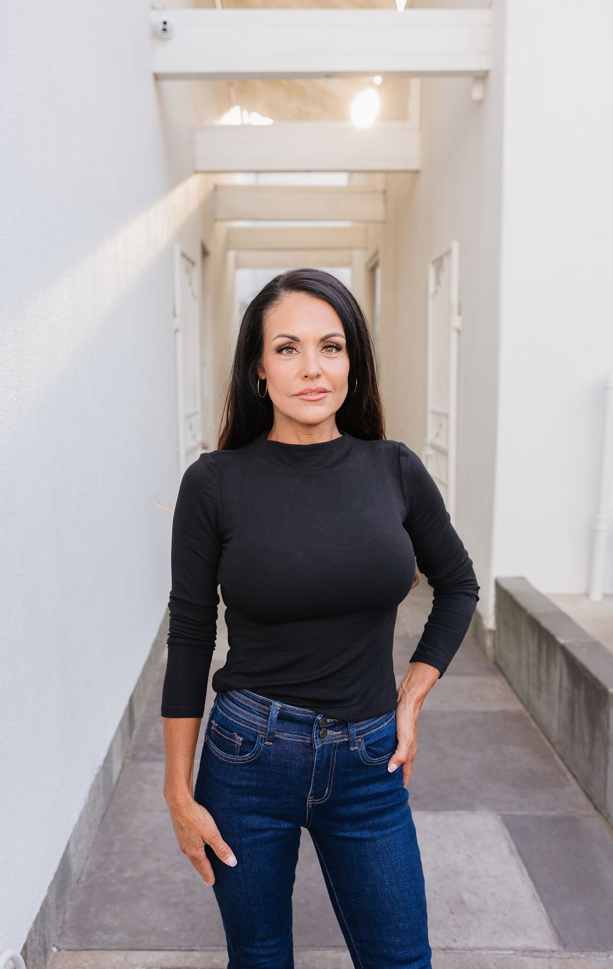 The Soft Touch Mockneck