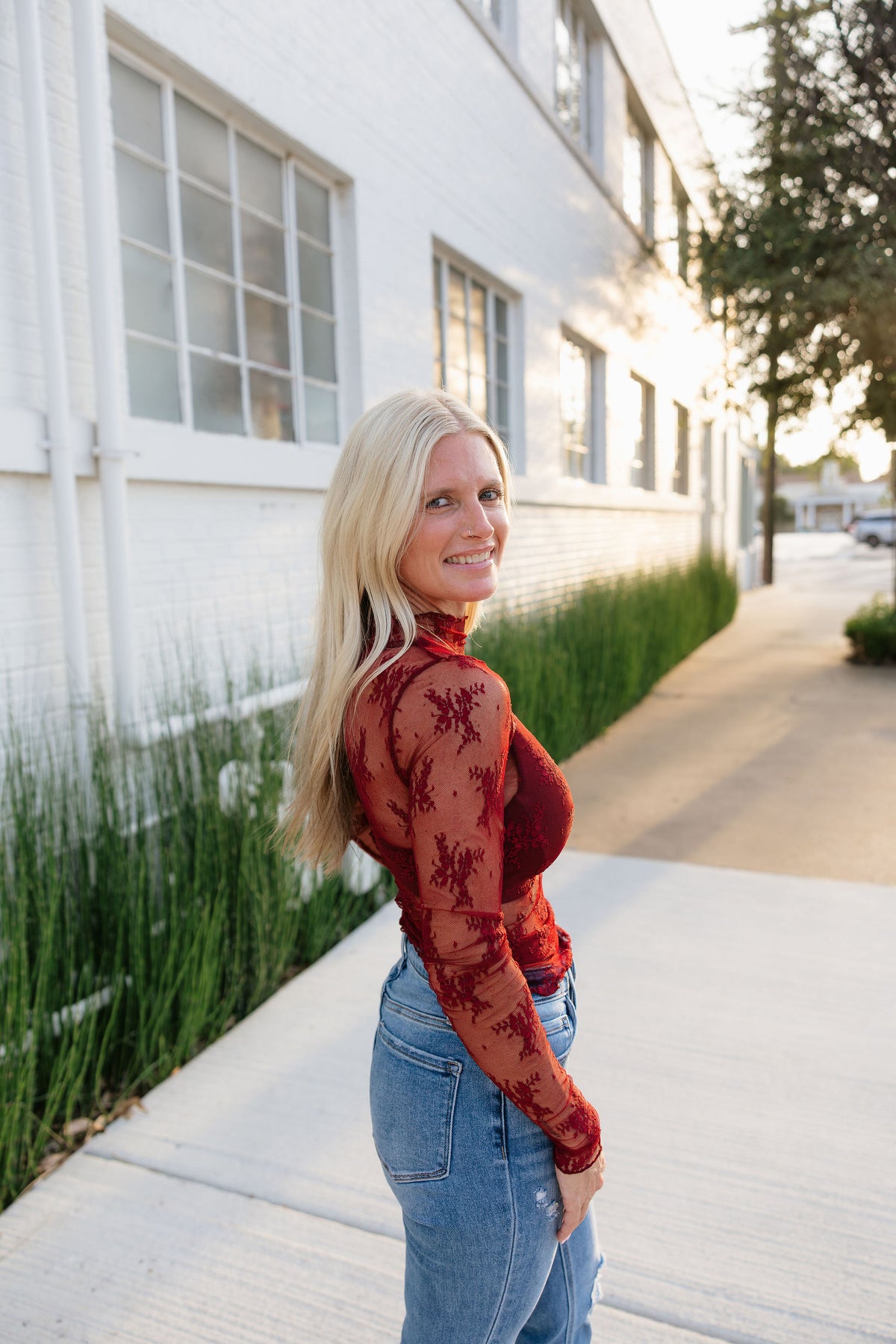 The Aubrey Lace Top