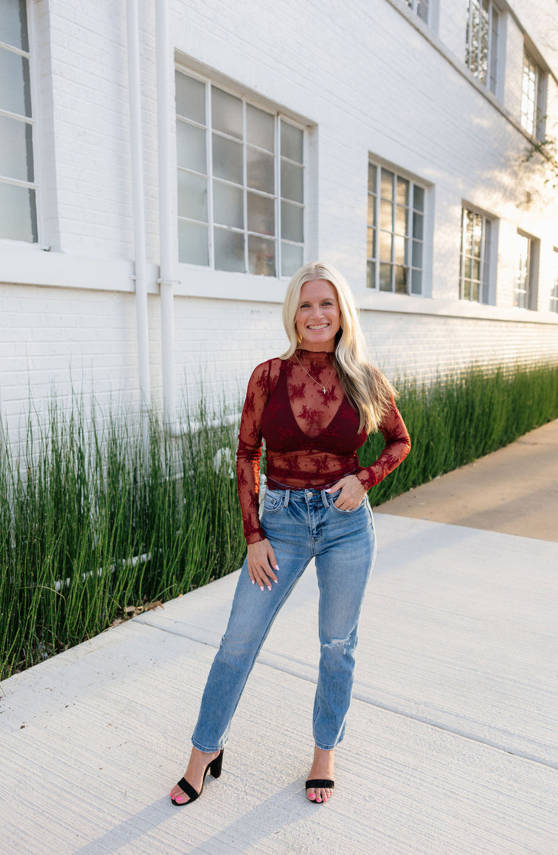 The Aubrey Lace Top