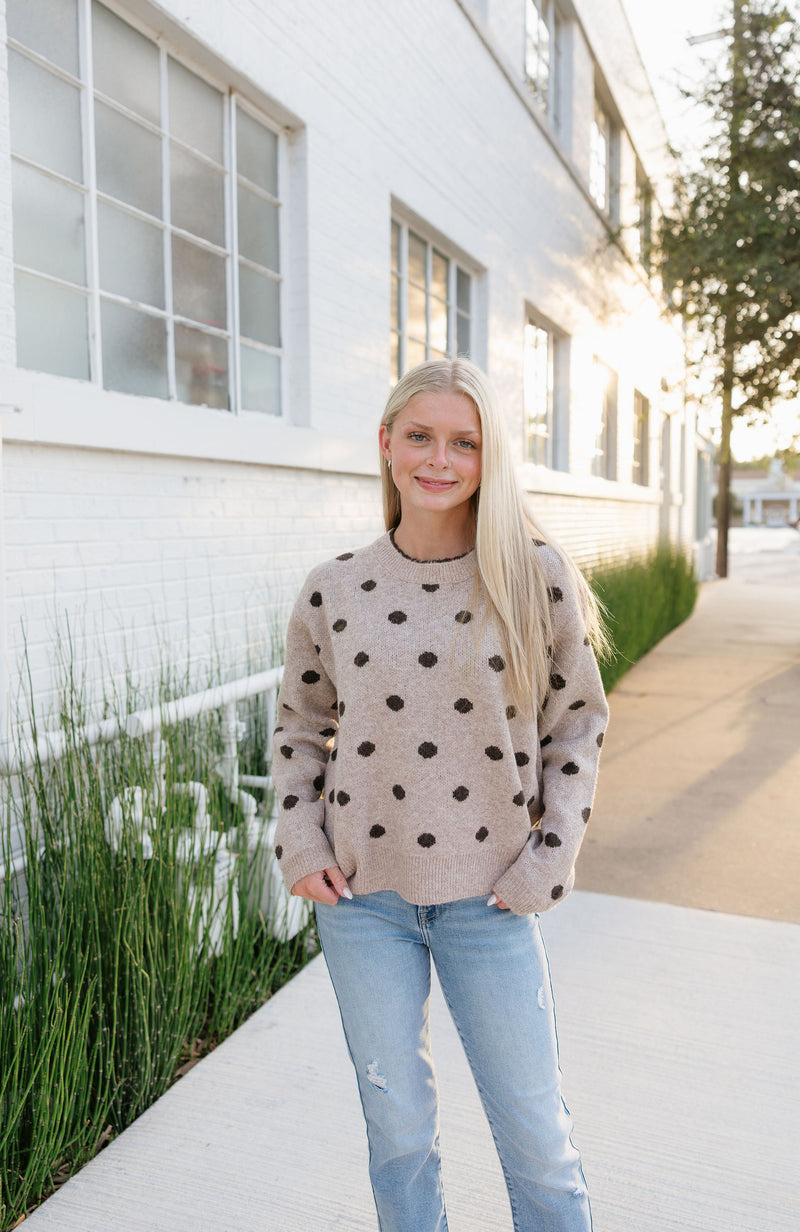 Polka Dot Sweater