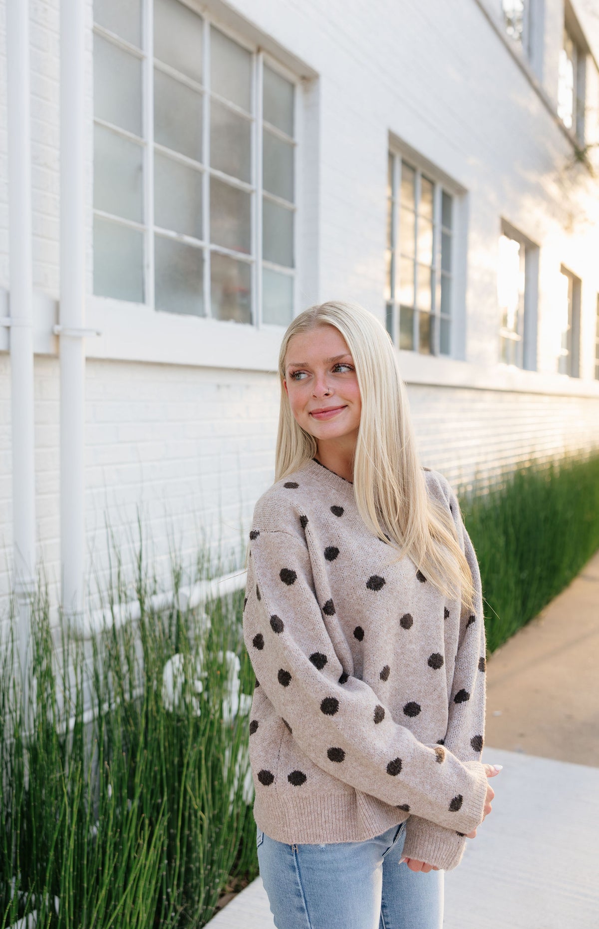 Polka Dot Sweater