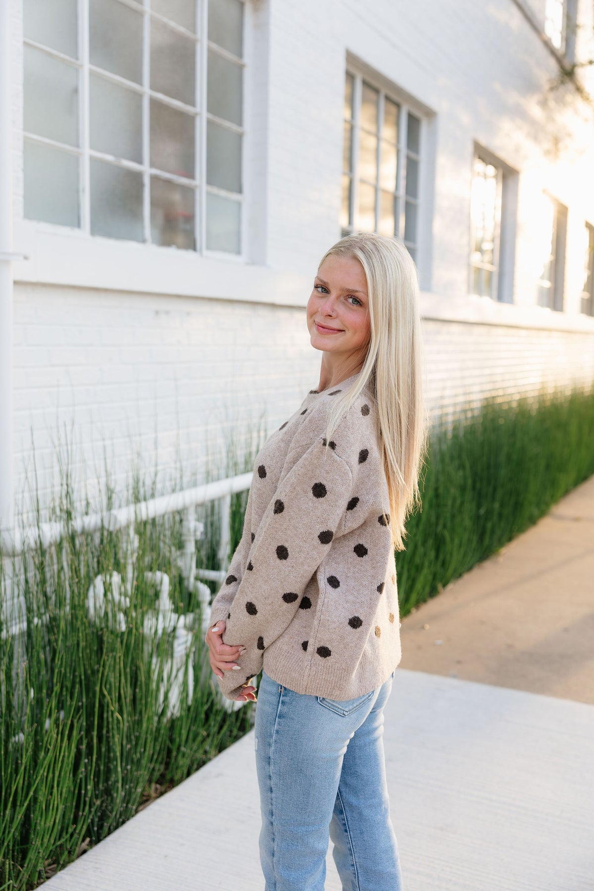 Polka Dot Sweater