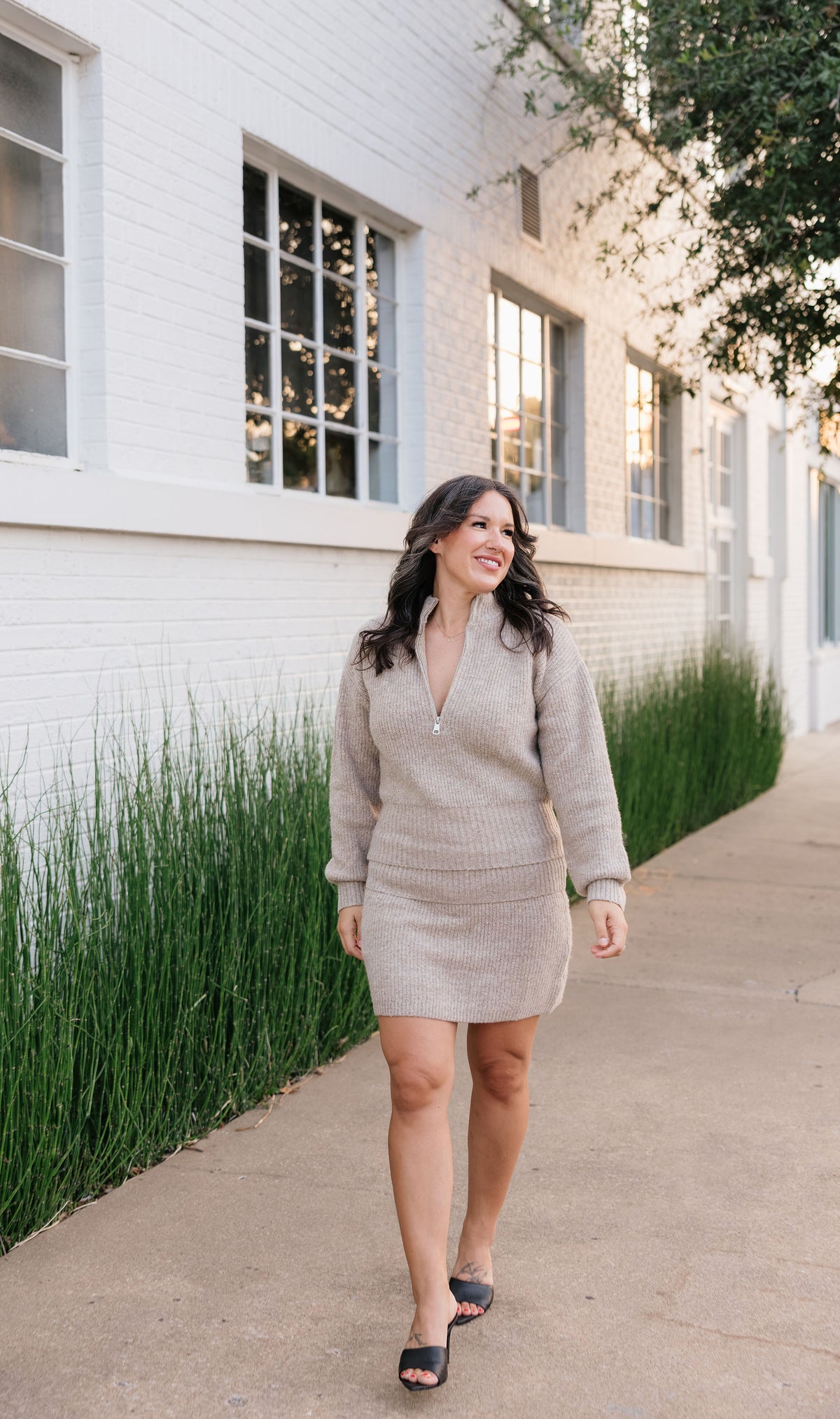 The Cozy Knit Skirt Set