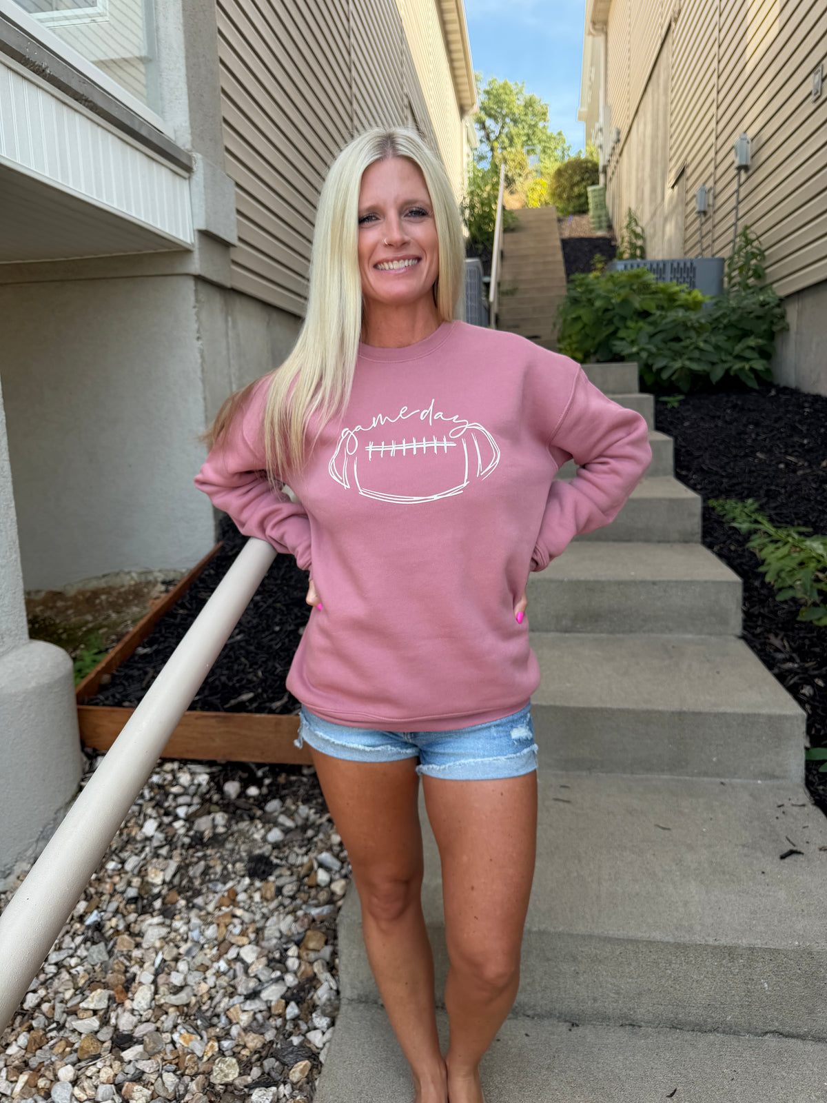 GAME DAY FOOTBALL Graphic Sweatshirt