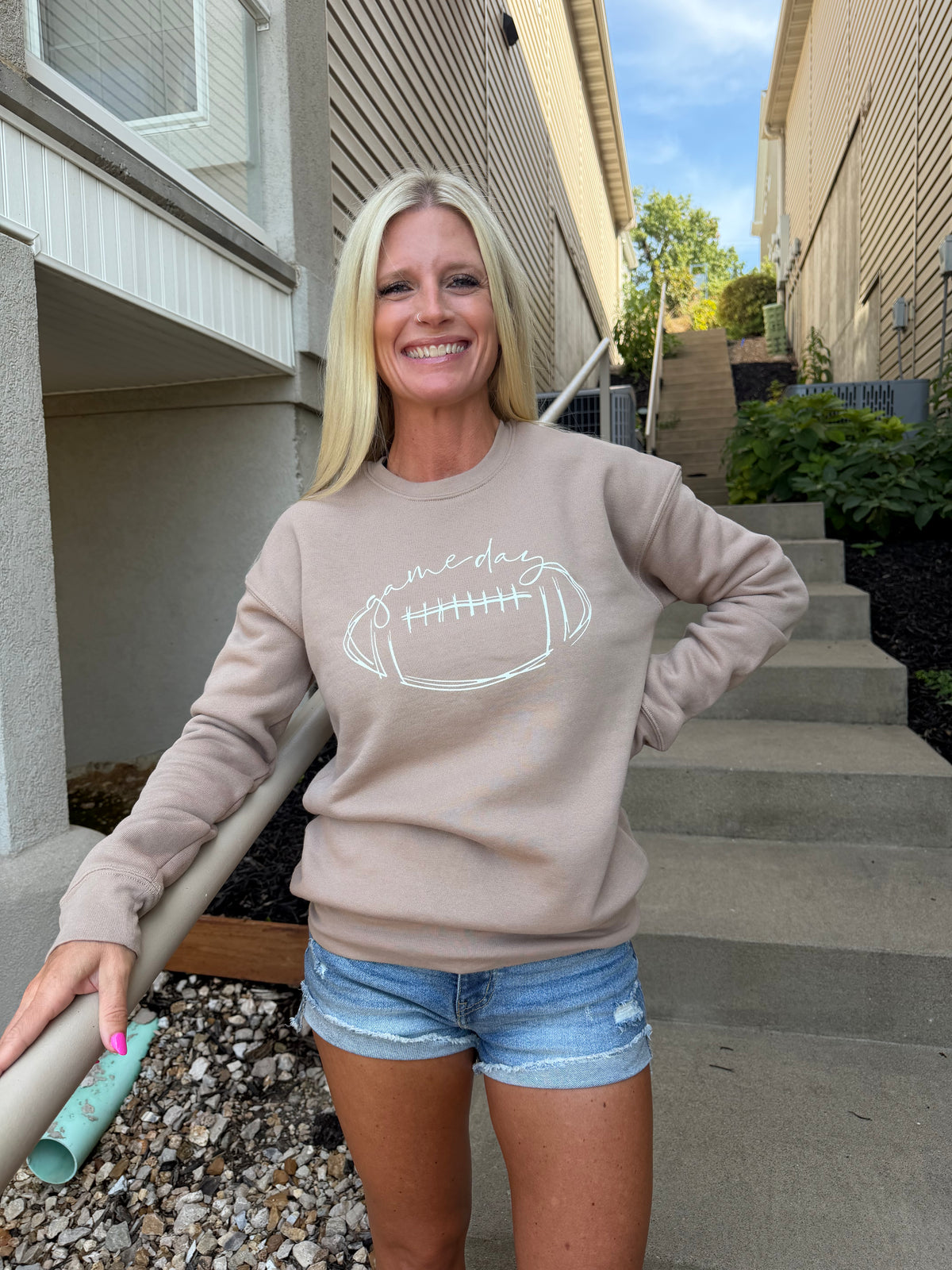 GAME DAY FOOTBALL Graphic Sweatshirt