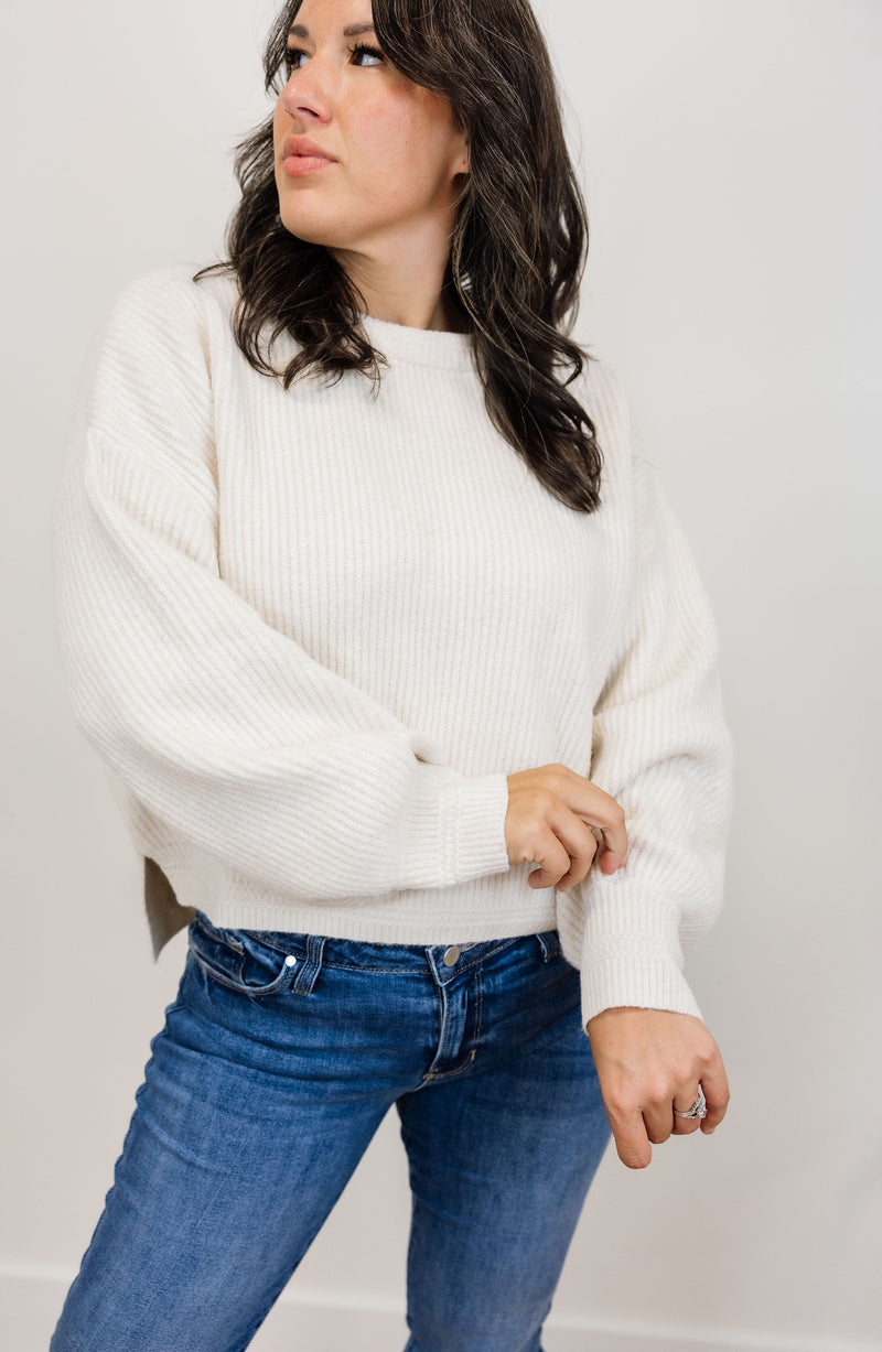 Oversize Rib Knit Sweater