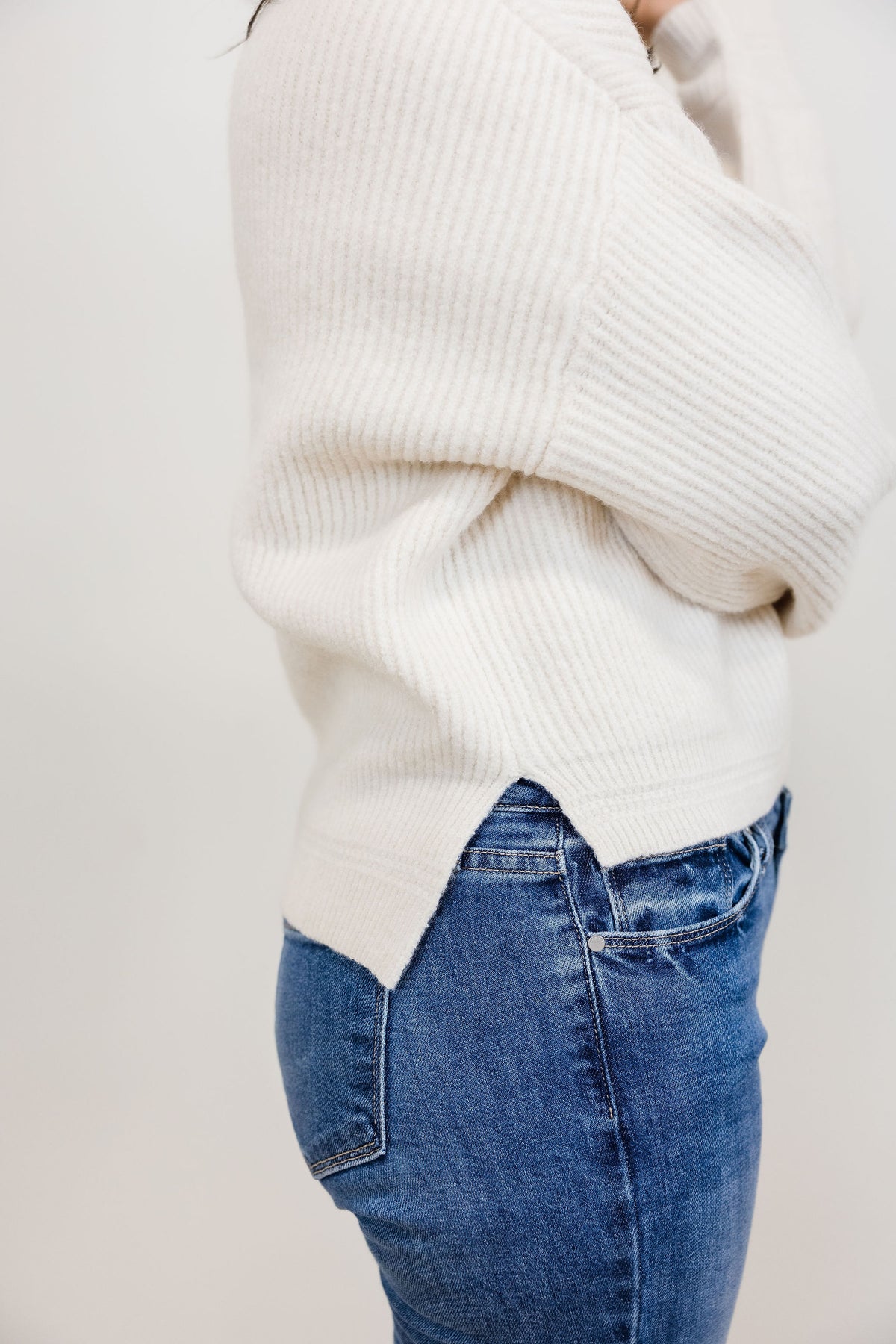 Oversize Rib Knit Sweater