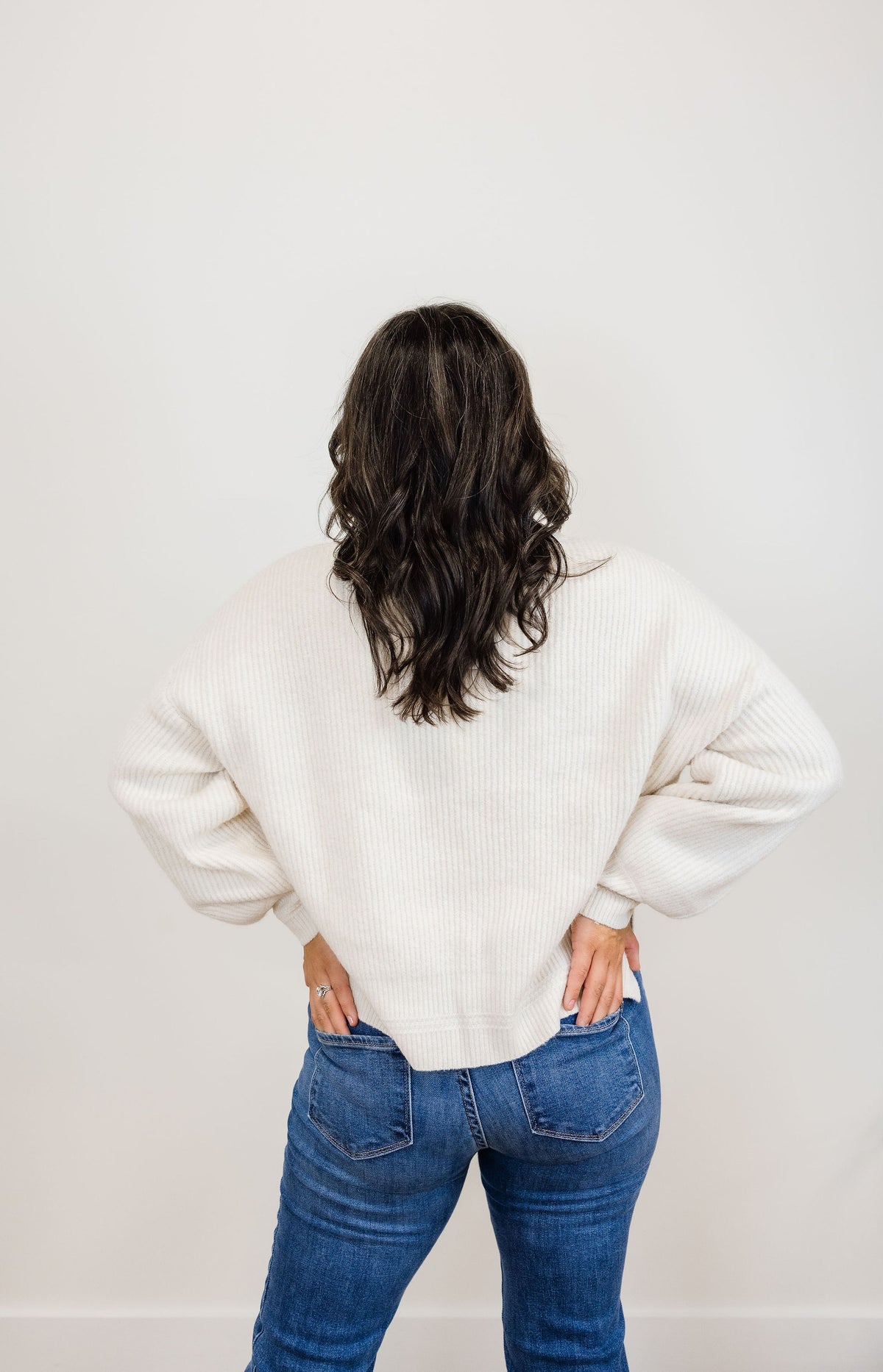 Oversize Rib Knit Sweater