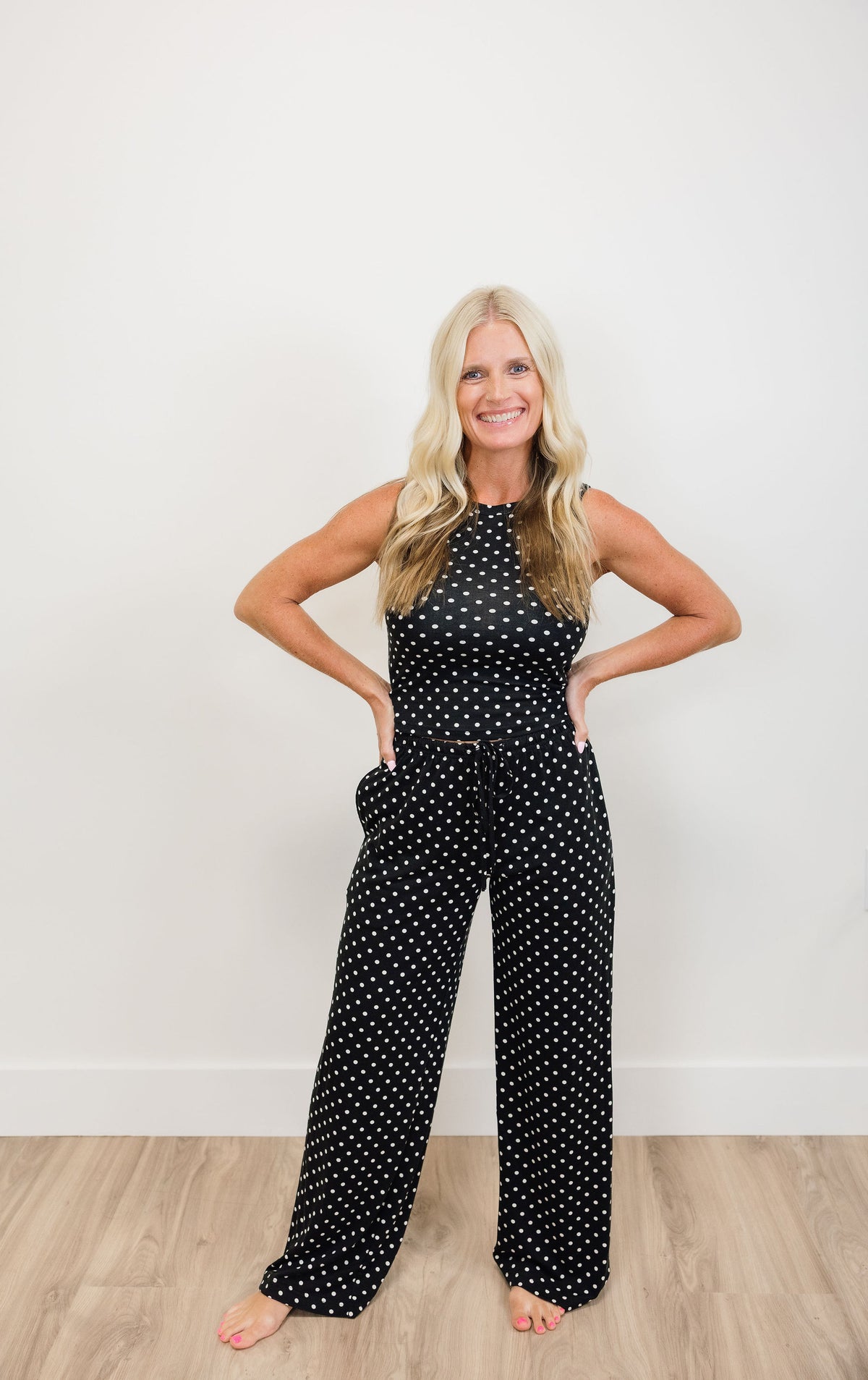 Classic Polka Dot Matching Set