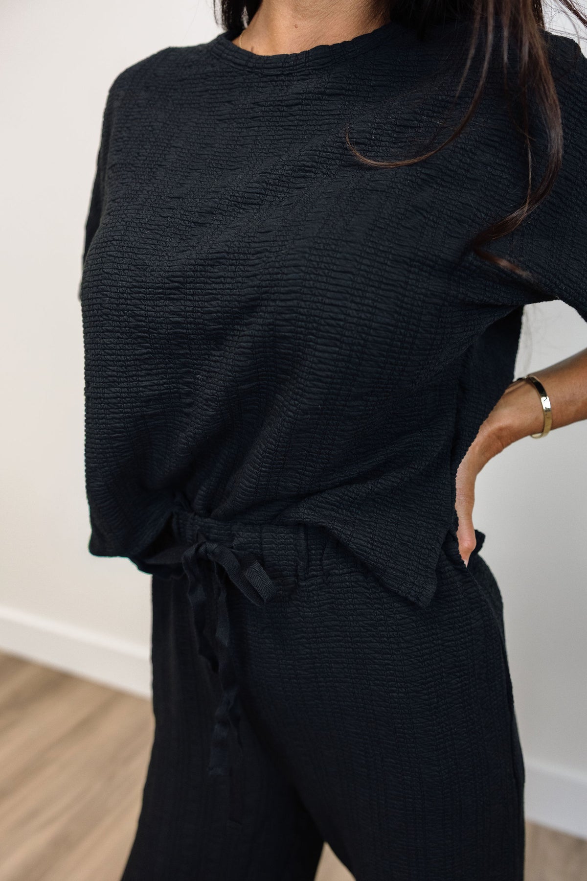 Modern Comfort Jacquard Top