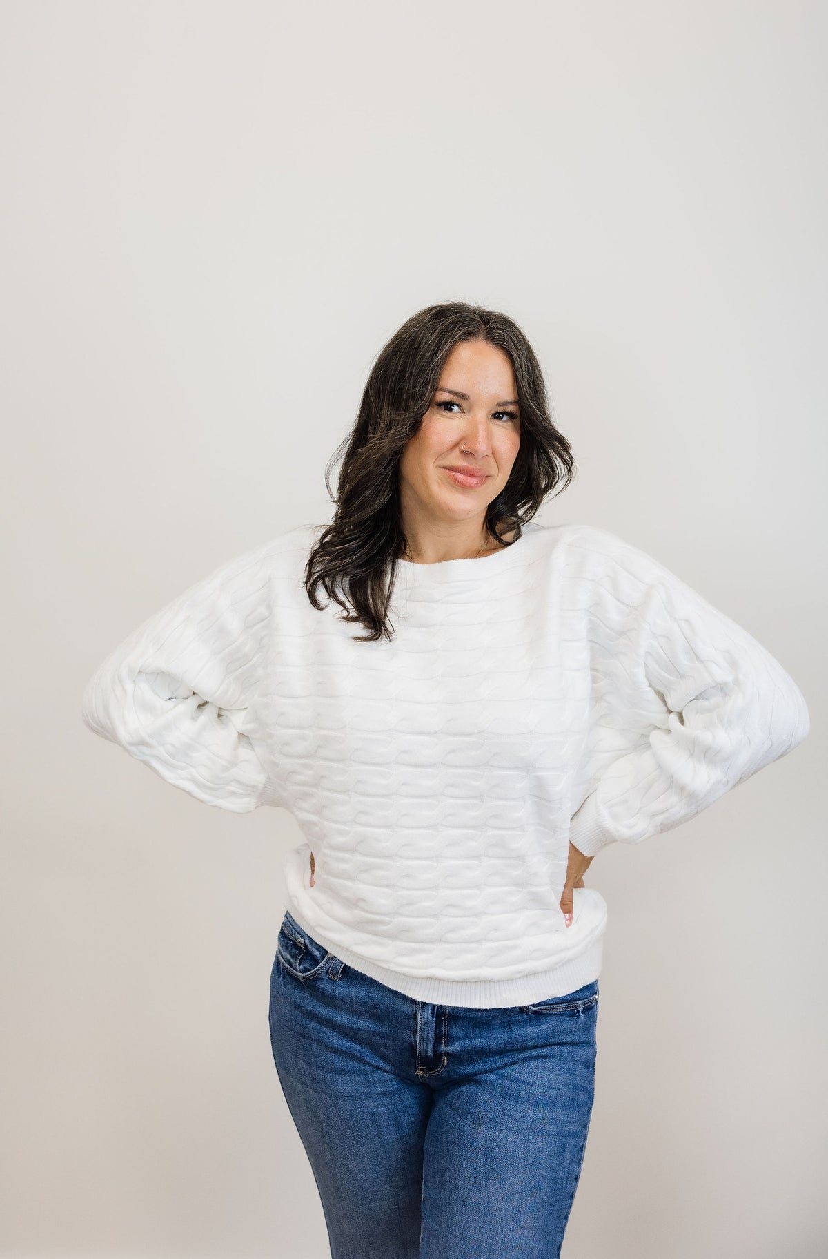 The Wren Cabe Knit Sweater