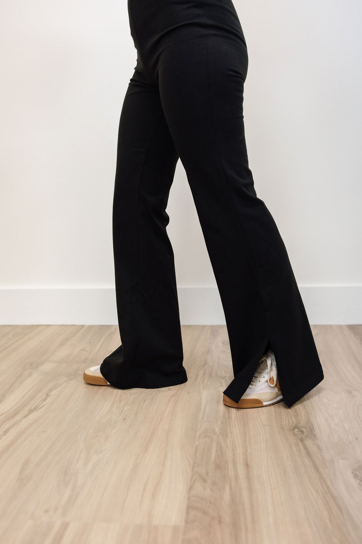 The All-Day Black Flare Pants