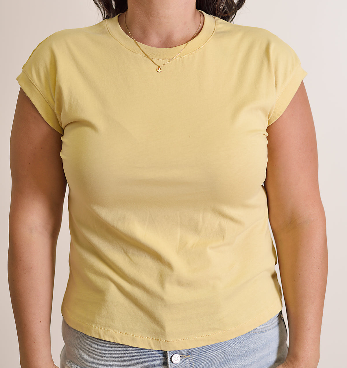 Cotton Cap Sleeve