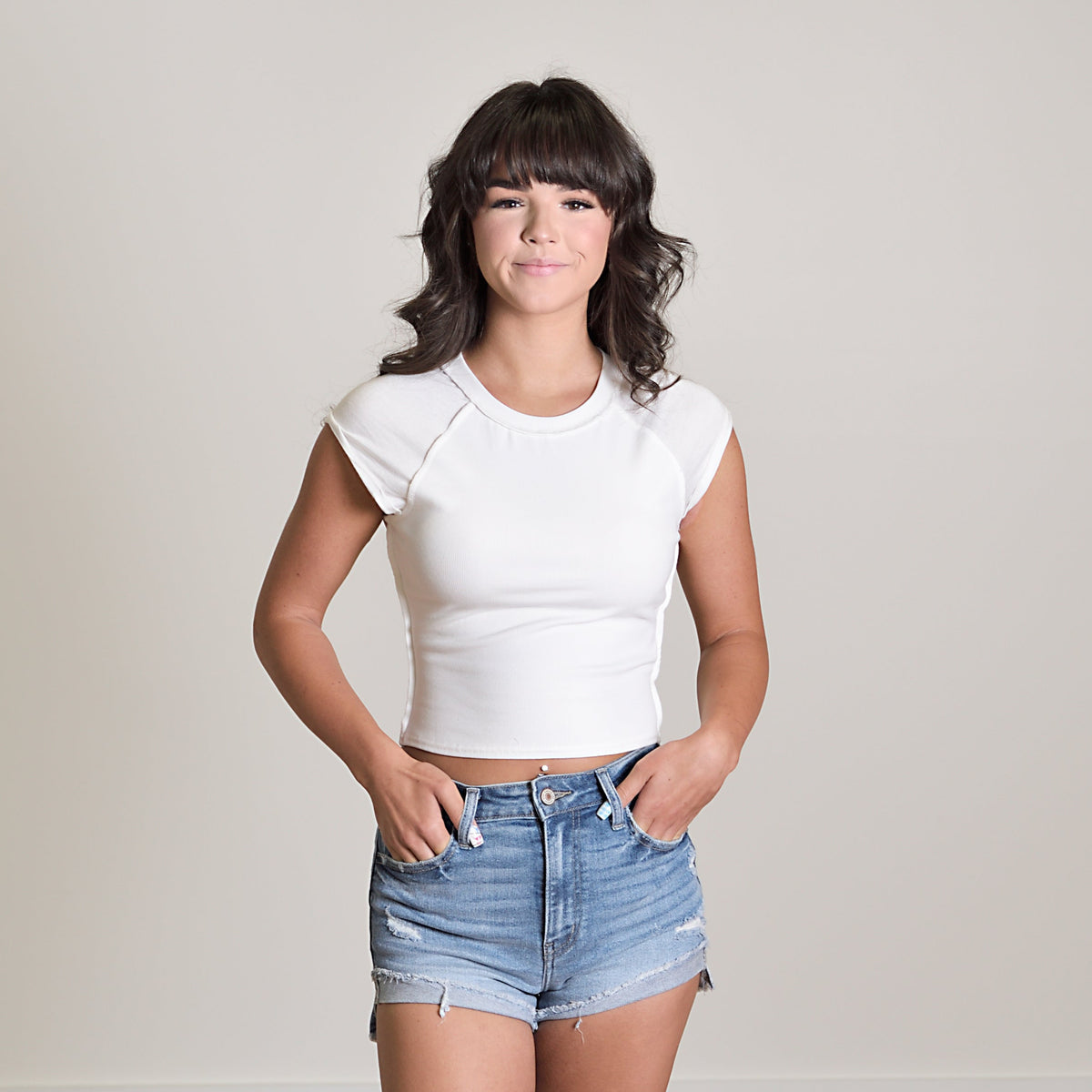 Ribbed Baby Tee