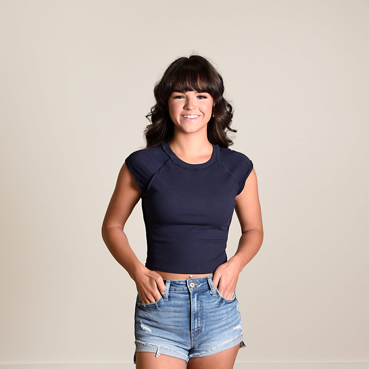 Ribbed Baby Tee