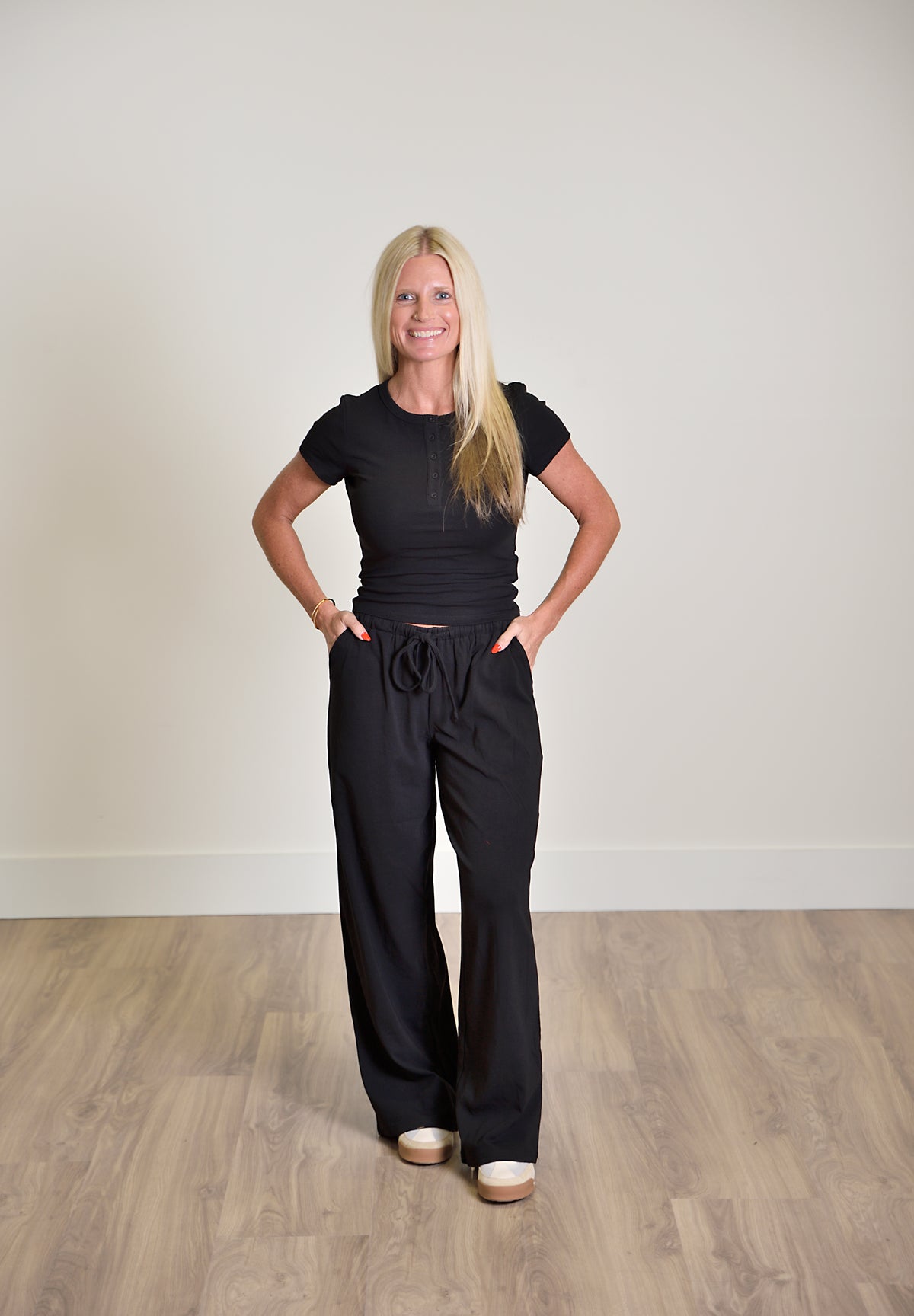 The Everyday Ease Wide Leg Pants